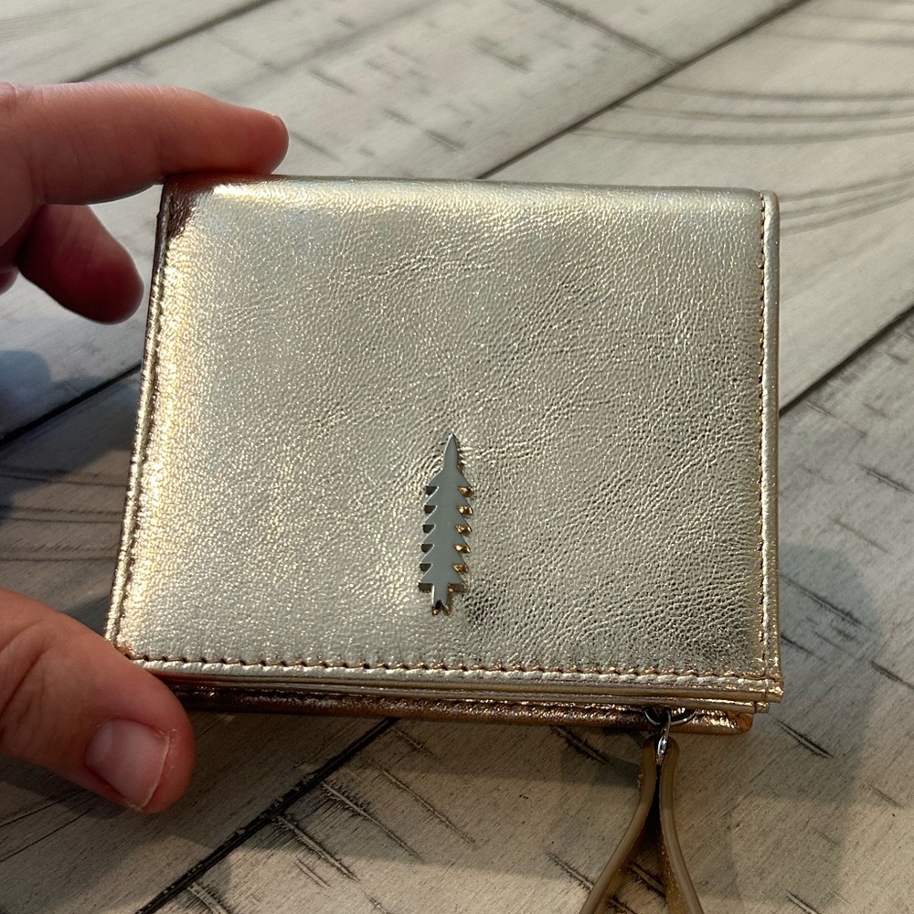 Thacker Gold Metallic Wallet